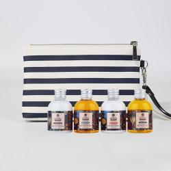 Набор аксессуаров для ванной комнаты в небольшой сумочке, 4 предмета OEM