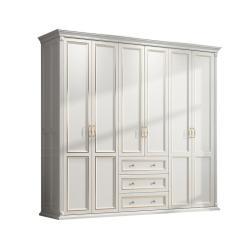 Американский дизайн, мебель для спальни, цельная древесина