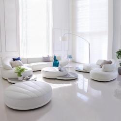 Секционный изогнутый диван