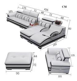 Современный дизайн мебели для гостиной 
