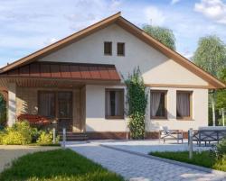 Дешевый сборный дом из легкой стали 