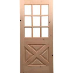 Дверь со стеклом