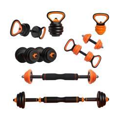 Yабор гантелей с резиновым покрытием