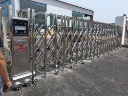 Складные ворота для дома из нержавеющей стали