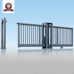 Красивые алюминиевые электрические раздвижные ворота