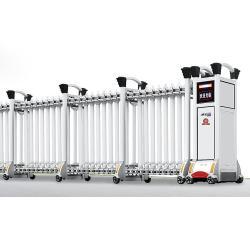 Автоматические откатные ворота строительного комплекса