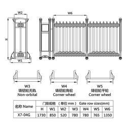 Автоматические откатные ворота строительного комплекса