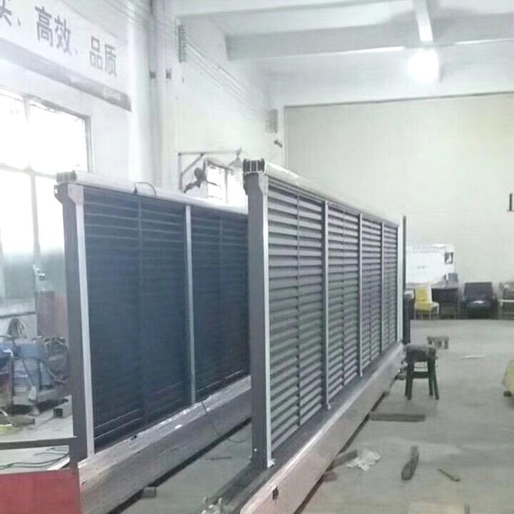 Роскошные электрические раздвижные ворота со встроенным консольным ...