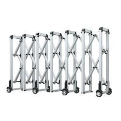 Расширяемый портативный барьер безопасности дорожного движения