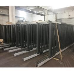 Дизайн раздвижных главных ворот в европейском стиле