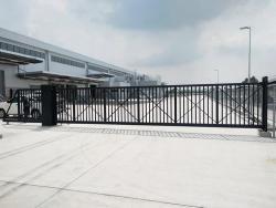 Дизайн раздвижных главных ворот в европейском стиле