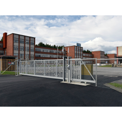 Металлические промышленные автоматические ворота