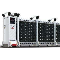 Складные раздвижные алюминиевые автоматические ворота