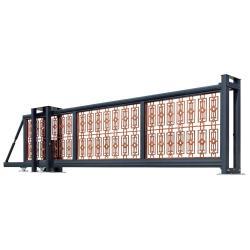 Автоматические откатные ворота для частного дома