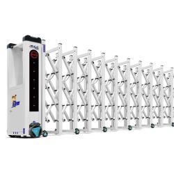 Современные телескопические выдвижные ворота 