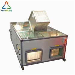 Система кондиционирования воздуха с рекуперацией тепла для выращивания грибов