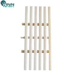 Белая решетка для бассейна