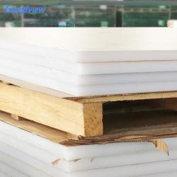 Лист из переработанного акрилового плексигласа толщиной 3 мм, молочно-белый 