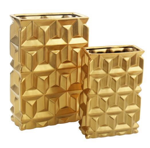 Дизайнерская керамическая ваза для цветов