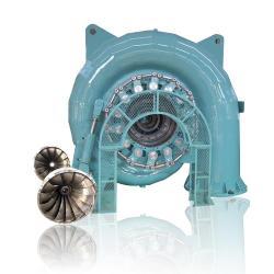 Турбинный генератор Hydro Francis мощностью 75 кВт 100 кВт 