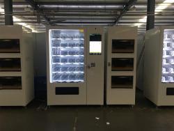 Торговый автомат с сенсорным экраном и микроволновой печью для ланч-боксов