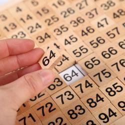 Деревянные детские математические игрушки Монтессори