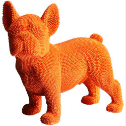 Скульптура французского бульдога