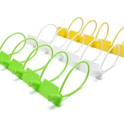 Одноразовые пластиковые защитные бирки