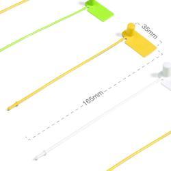 Одноразовые пластиковые защитные бирки