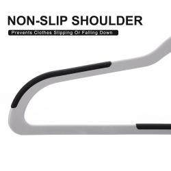 Нескользящие пластиковые вешалки 