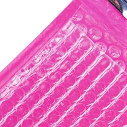 Розовый полиэтиленовый пакет 