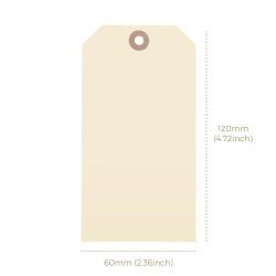 Бирки из крафт-бумаги 