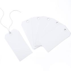 Бирки с хлопковой нитью