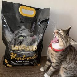 Шариковый бентонитовый наполнитель для кошачьих туалетов размером 1-4 мм
