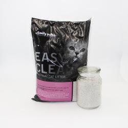 Наполнитель для кошачьего туалета из угольного бентонита