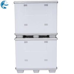 Легко складывающийся сверхмощный контейнер для поддонов с крышкой