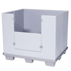 Складная коробка с поддоном и крышкой