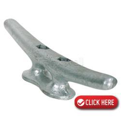Утка швартовная плоская из нержавеющей стали