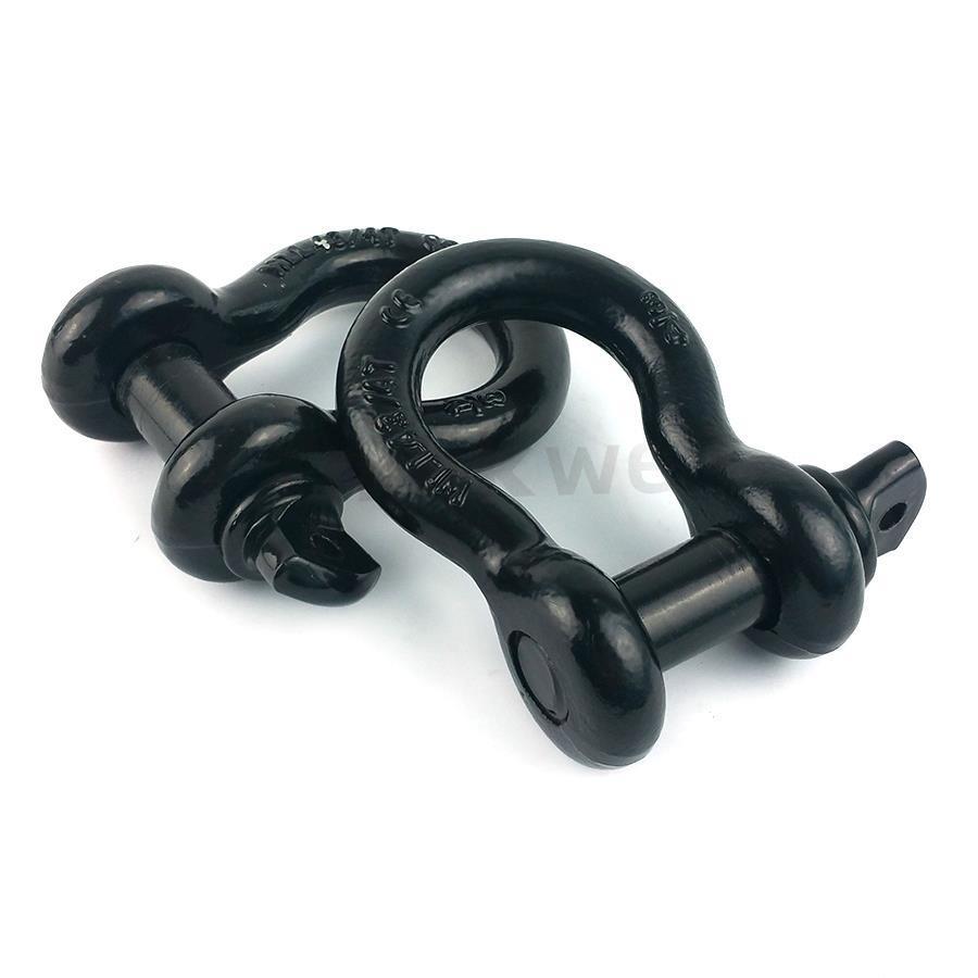 Скоба такелажная U 3/4 D черная