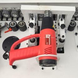 Полуавтоматическая кромкооблицовочная машина с прямым углом наклона кривой