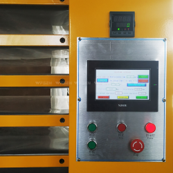 Гидравлический пресс для ламинирования однослойной фанеры с ЧПУ 100т