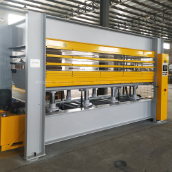 Гидравлический пресс для ламинирования однослойной фанеры с ЧПУ 100т