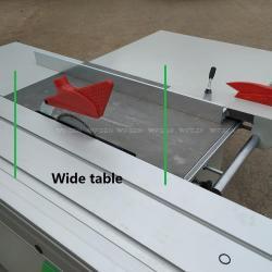 Ленточная пила с раздвижным столом 