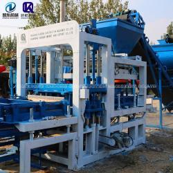 Полностью автоматизированное оборудование для производства пустотелых блоков, QT4-22B