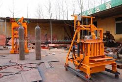 Ручной станок для производства полых блоков