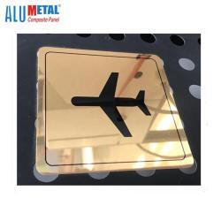 Алюминиевые вывески, 6x24, белый, синий, зеленый