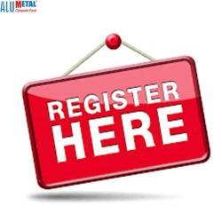 Металлическая вывеска Alumetal 