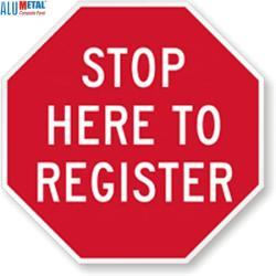 Металлическая вывеска Alumetal 