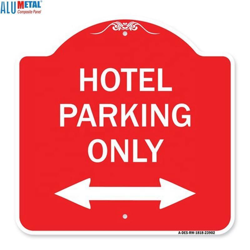 Алюминиевые вывески с тиснением