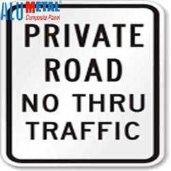 Вывеска из алюминиевой панели